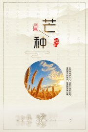 二十四节气芒种广告