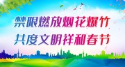 春节禁燃烟花爆竹文明春节海报图片素材