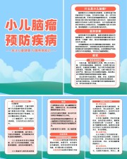 小儿脑瘤预防科普挂图图片