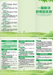 尿毒症科普宣传三折页图片下载