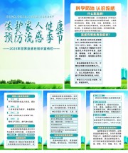 预防流感健康科普挂图图片