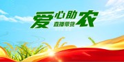 爱心助农直播带货海报图片