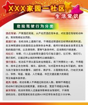 社区科普危险驾驶宣传栏图片