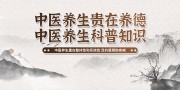 中医养生宣传栏展板