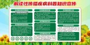 清新性传播疾病科普知识展板下载