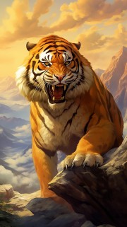 猛虎插图图片
