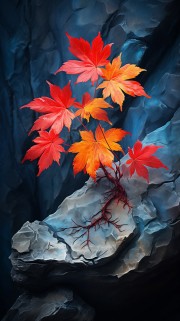 秋天的红枫图片