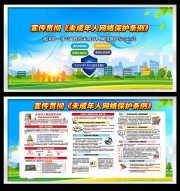 未成年人网络保护条例宣传图 