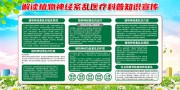 简约植物神经紊乱科普知识展板下载