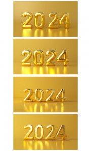 2024金色字体