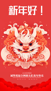 新年好图片