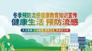 冬季流感预防海报图片素材