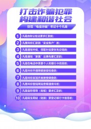 打击电信诈骗宣传展板图片素材