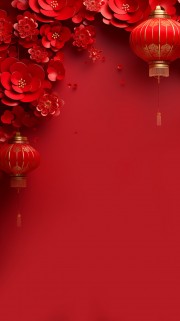 庆典喜庆灯笼背景