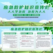 应急救护知识展板