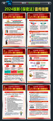 新修订保密法知识挂图