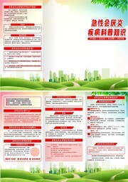 急性会厌炎疾病科普知识宣传折页
