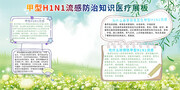 甲型H1N1流感防治知识宣传栏