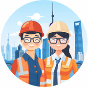 工人卡通插画图片