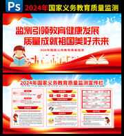 2024年国家义务教育质量监测宣传图