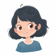 卡通女孩头像图片