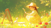 儿童节插画图片