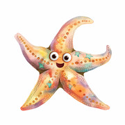 卡通海星图片素材