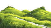 绿色草地背景图