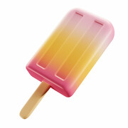 卡通雪糕夏日元素
