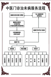 中医门诊治未病服务流程图下载