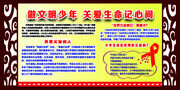 世界艾滋病日宣传栏图片素材