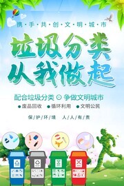 垃圾分类海报图片素材下载