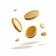 动起来的金币图片