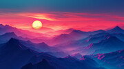 夕阳余晖壁纸壁纸