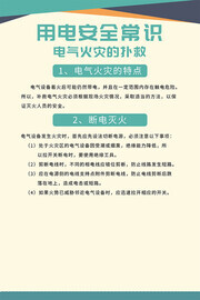 安全用电知识广告