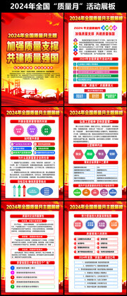 2024质量月活动挂图设计