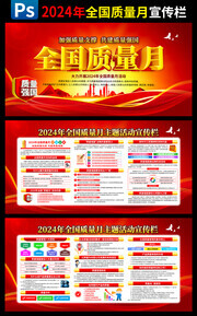 2024全国质量月宣传栏