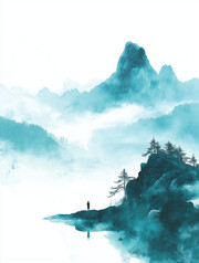中国风山水壁纸图片