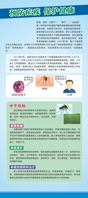 预防疟疾保护健康海报