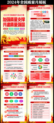 2024年质量月宣传挂图