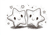 卡通星星图片