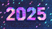 创意炫彩2025艺术字
