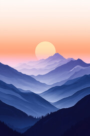 唯美日出风景壁纸