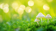 蘑菇草地壁纸