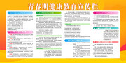 青春期健康教育宣传栏