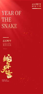 新年春节元旦海报