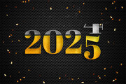 2025新年字体图片素材下载