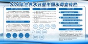 蓝色世界水日中国水周展板