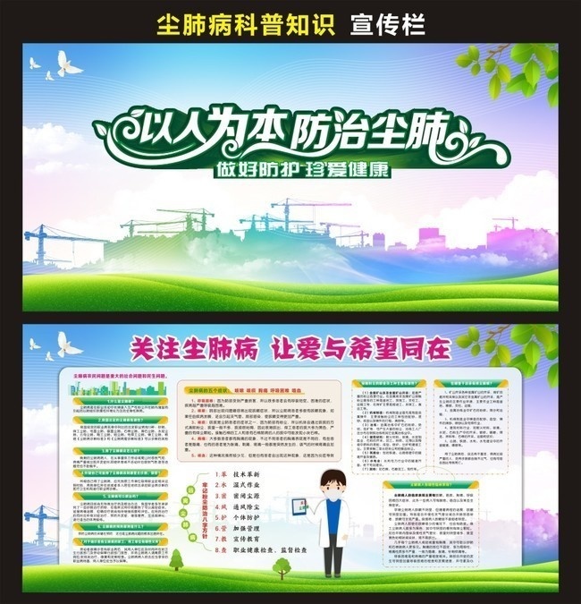 尘肺病知识展板