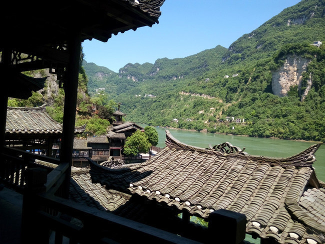 三峡山水风景图片素材